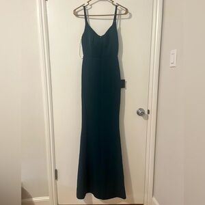 Lulu's Teal Maxi Dress